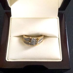 Wedding band and engagement ring 💍